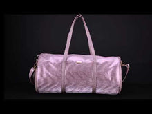 Load and play video in Gallery viewer, Glint Shimmer Pink Magpie Tripper with Toiletry Kit
